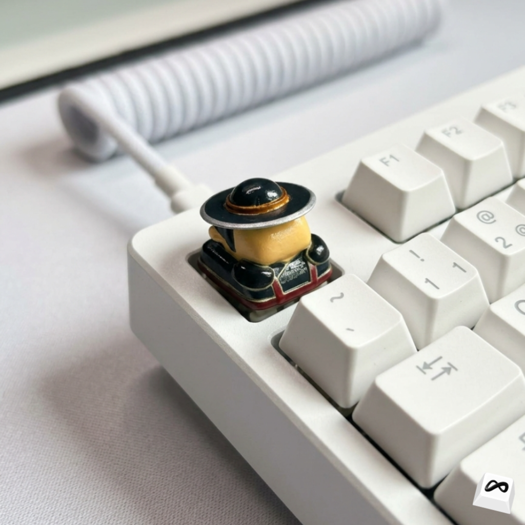 Metal Hat Warrior Keycap