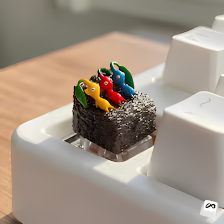 Mini Creature Garden Keycap