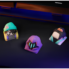 Phantom Wraith Inspired Keycap