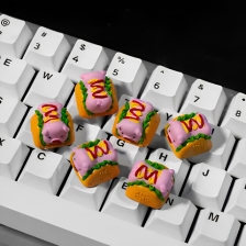 Piggy Burger Keycap