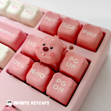 Pink Bear Keycap