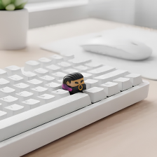 Purple Demon Keycap