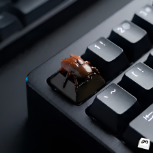 Realistic Cockroach Artisan Keycap