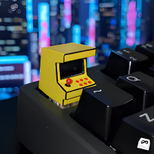 Retro Arcade Machine Keycap