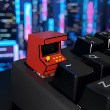 Retro Arcade Machine Keycap