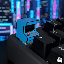 Retro Arcade Machine Keycap