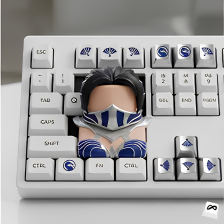 Royal Fan Assassin Keycap
