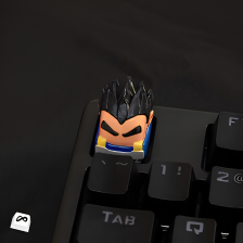 Saiyan Warrior Keycap