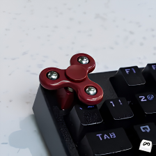 Spinner Fidget Keycap