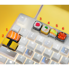 Sushi Artisan Keycaps