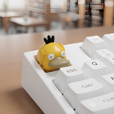 Yellow Duck Keycap