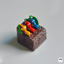 Mini Creature Garden Keycap