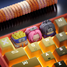 Pink Ninja Keycap