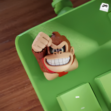 Gorilla Smash Keycap