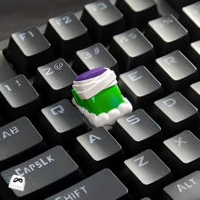 Green Warrior Keycap