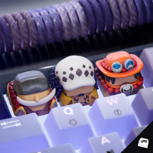 Legendary Captain Trio Keycaps