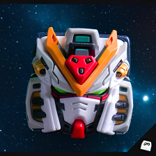 Mecha Warrior Keycap