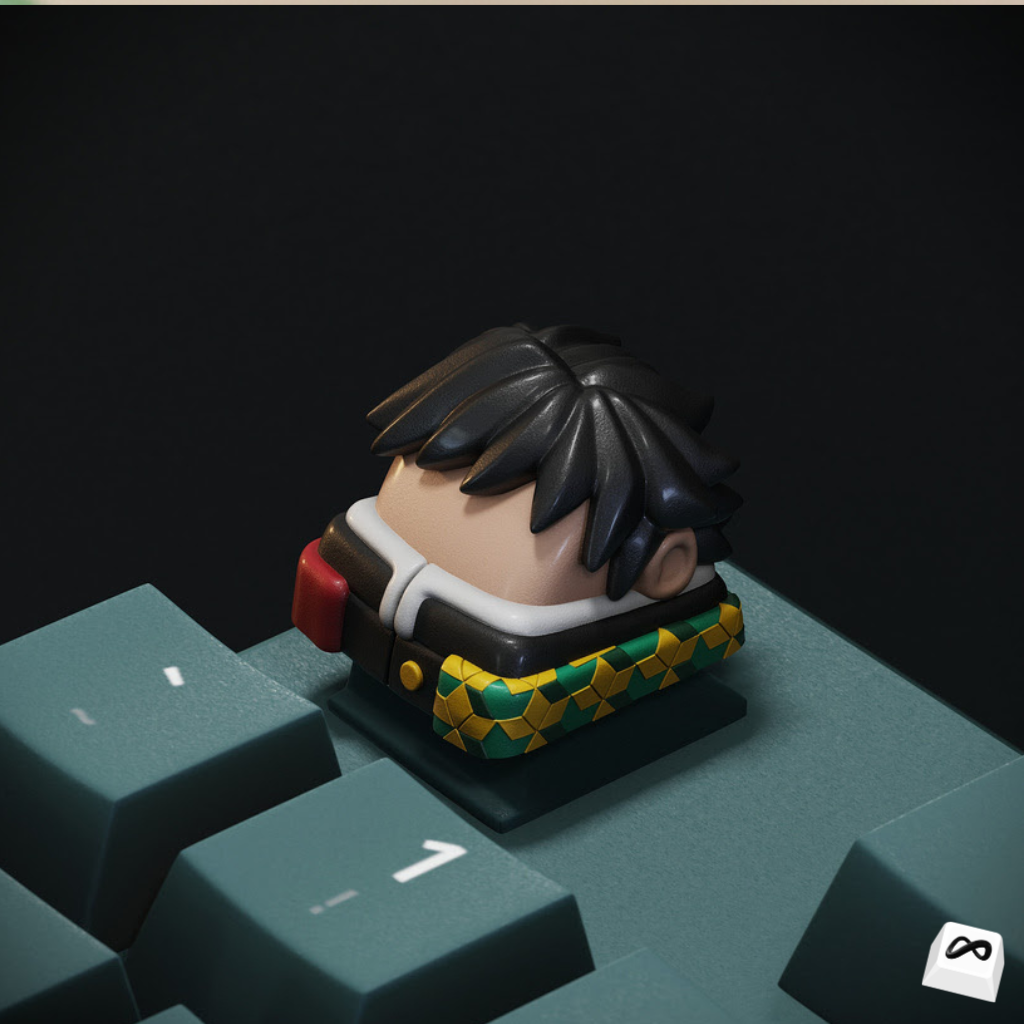 Anime Swordsman Inspired Keycap
