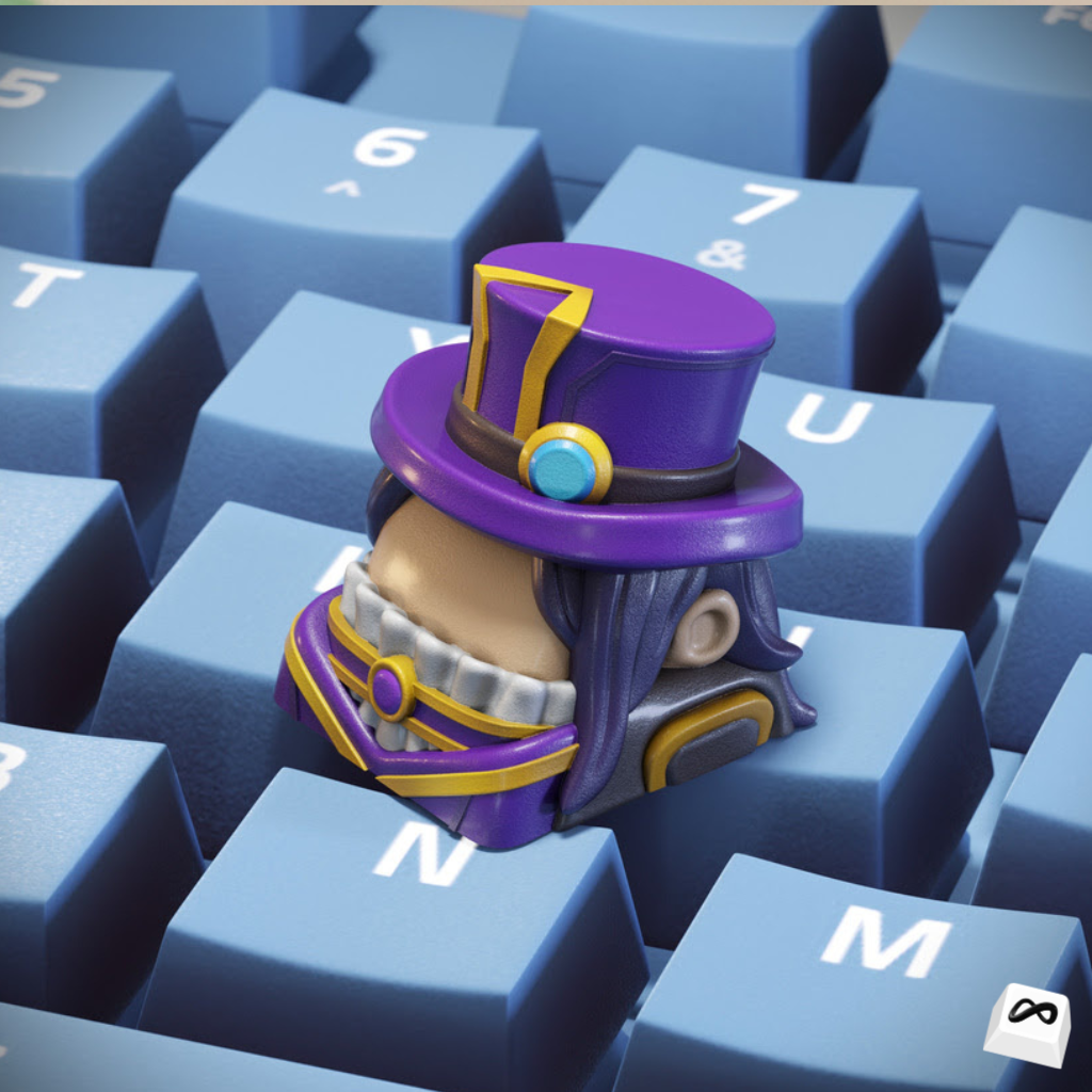 Sharpshooter Detective Inspired Keycap