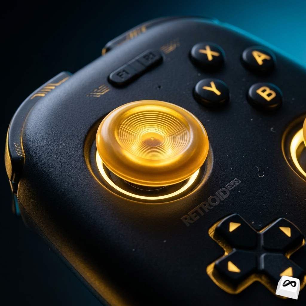 Low Profile Concave Thumbstick Cap