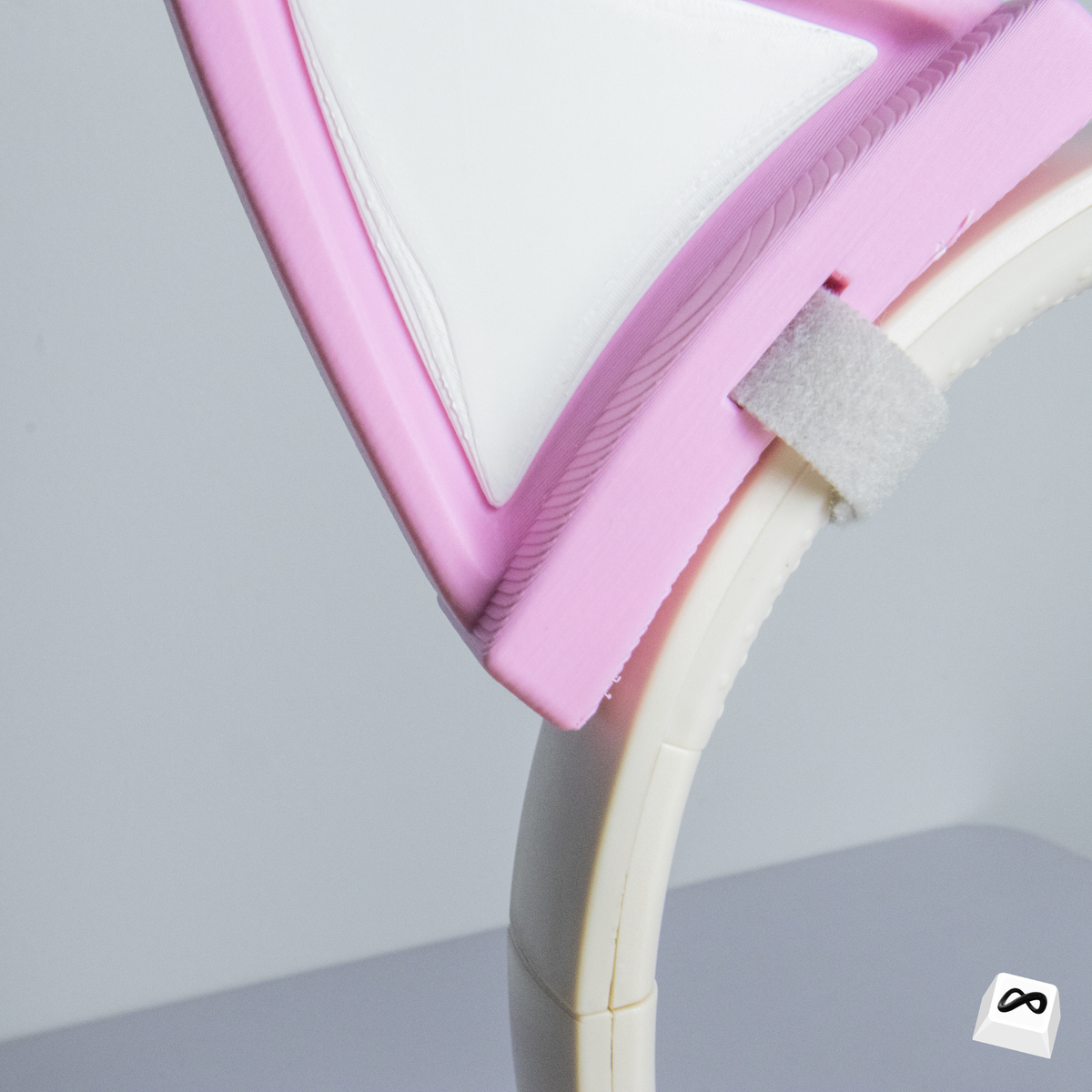Pink Cat Ear Headphone Attachment