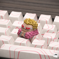 Pink Feather Villain Keycap