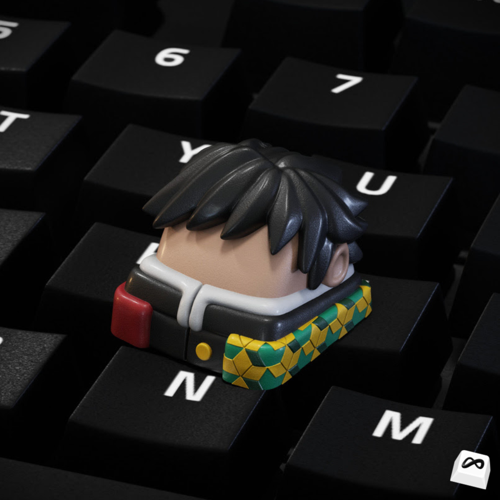 Anime Swordsman Inspired Keycap