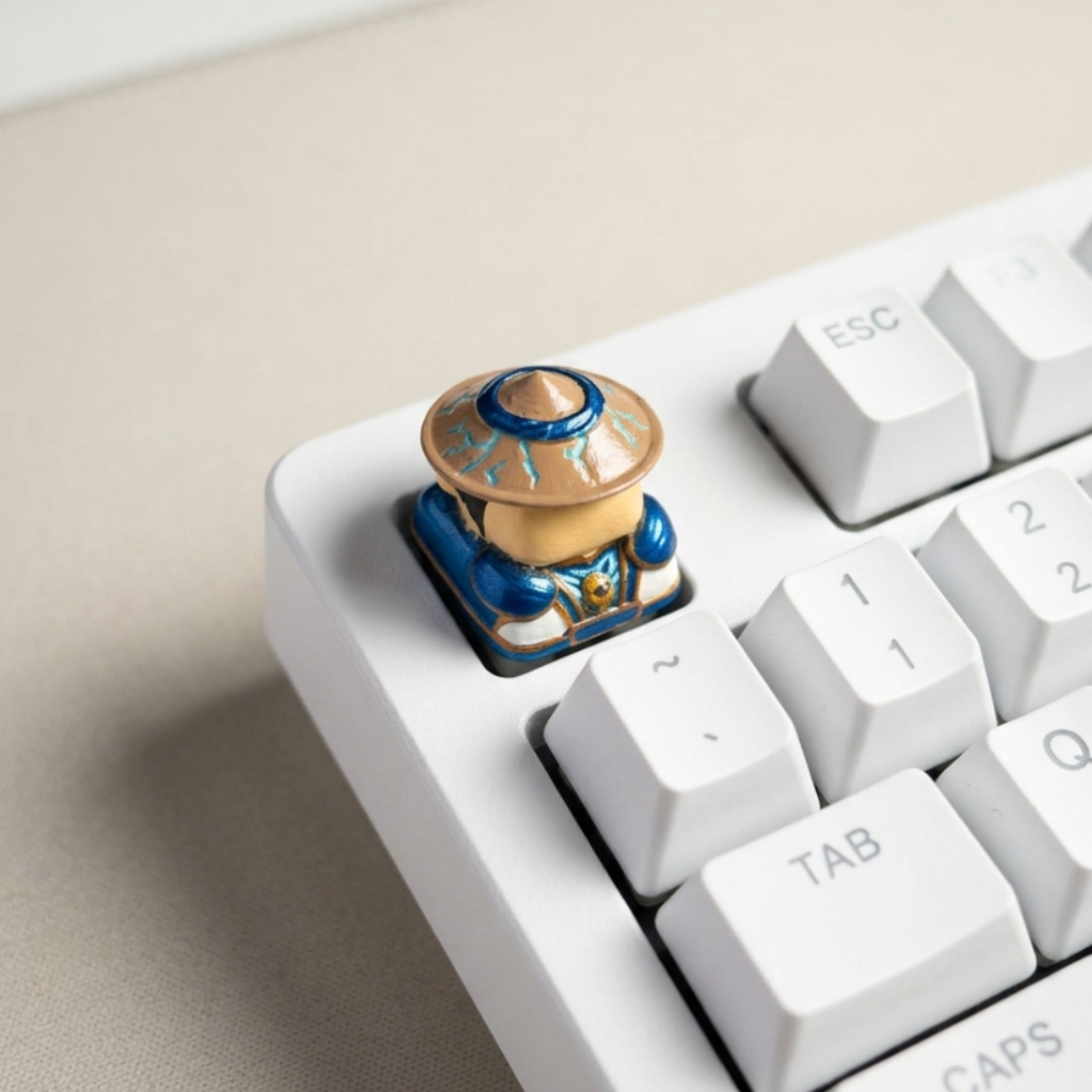 Storm Hat Thunder Monk Keycap