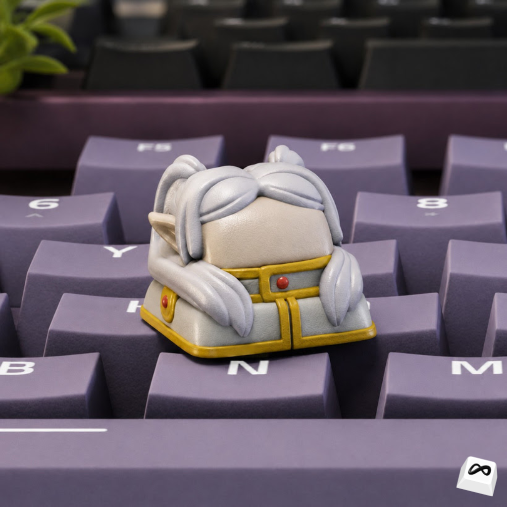 Fantasy Elf Mage Keycap