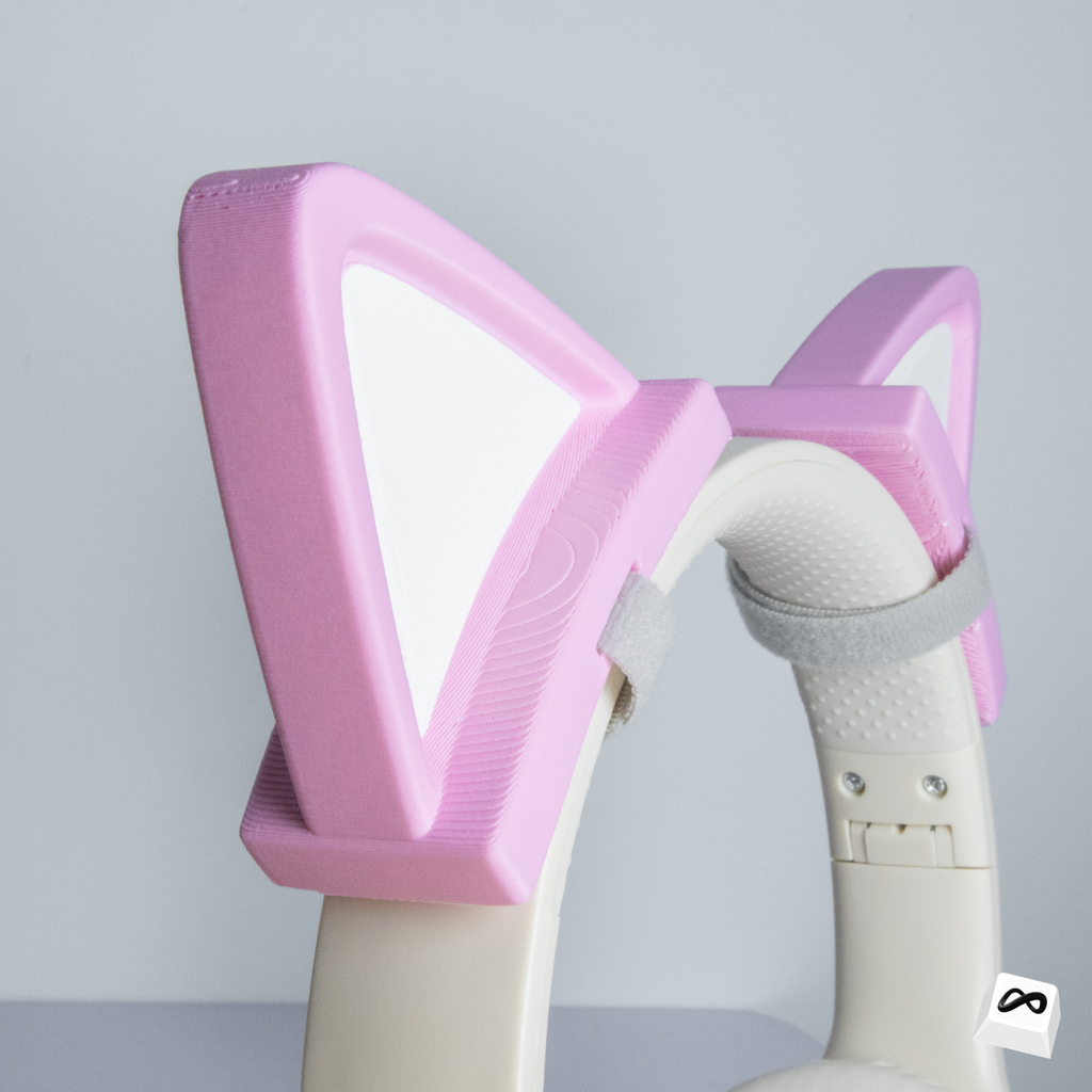 Pink Cat Ear Headphone Attachment