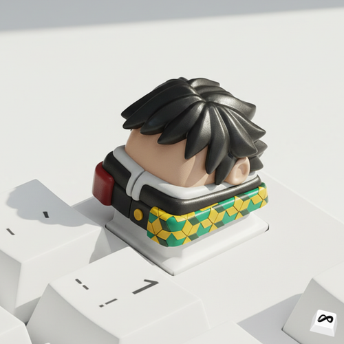 Anime Swordsman Inspired Keycap