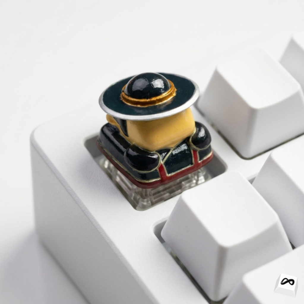 Metal Hat Warrior Keycap