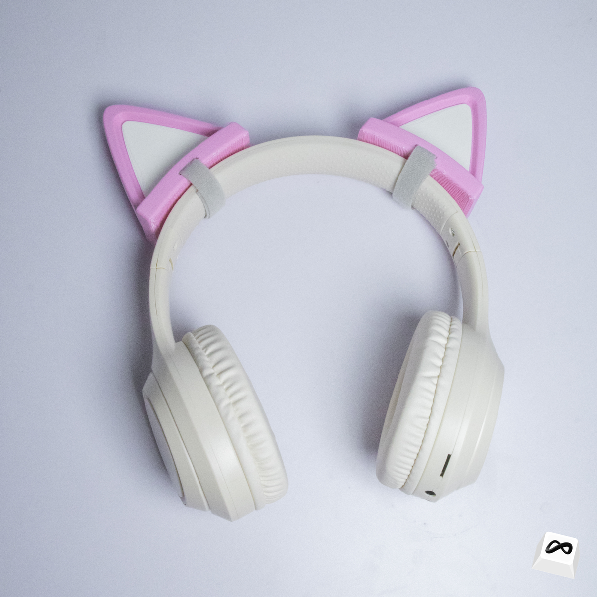 Pink Cat Ear Headphone Attachment