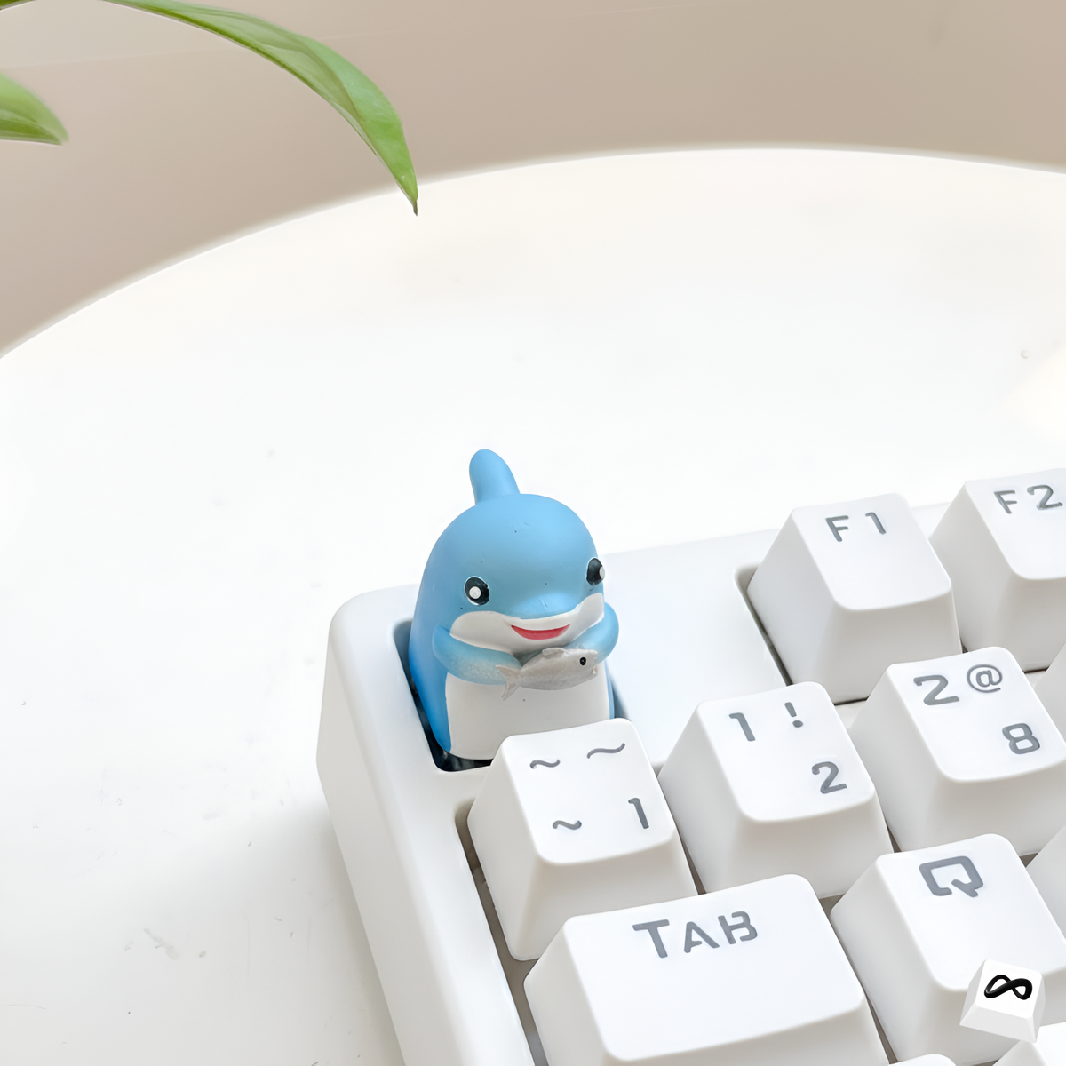 Cute Dolphin Artisan Keycap
