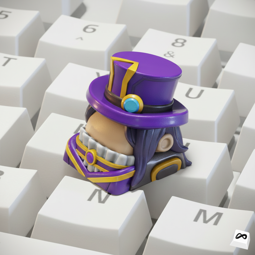 Sharpshooter Detective Inspired Keycap