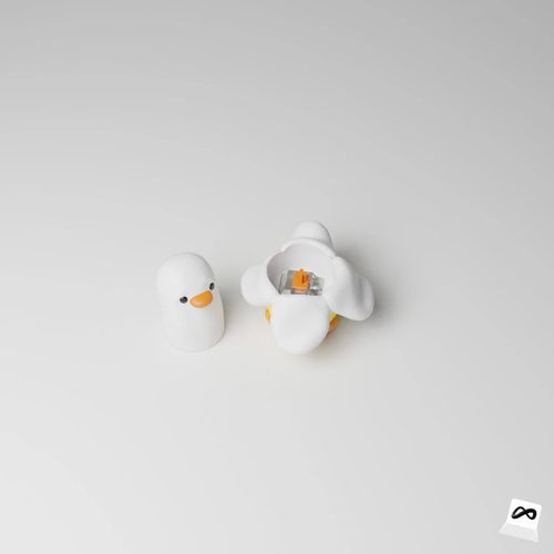 Banana Duck Fidget Clicker