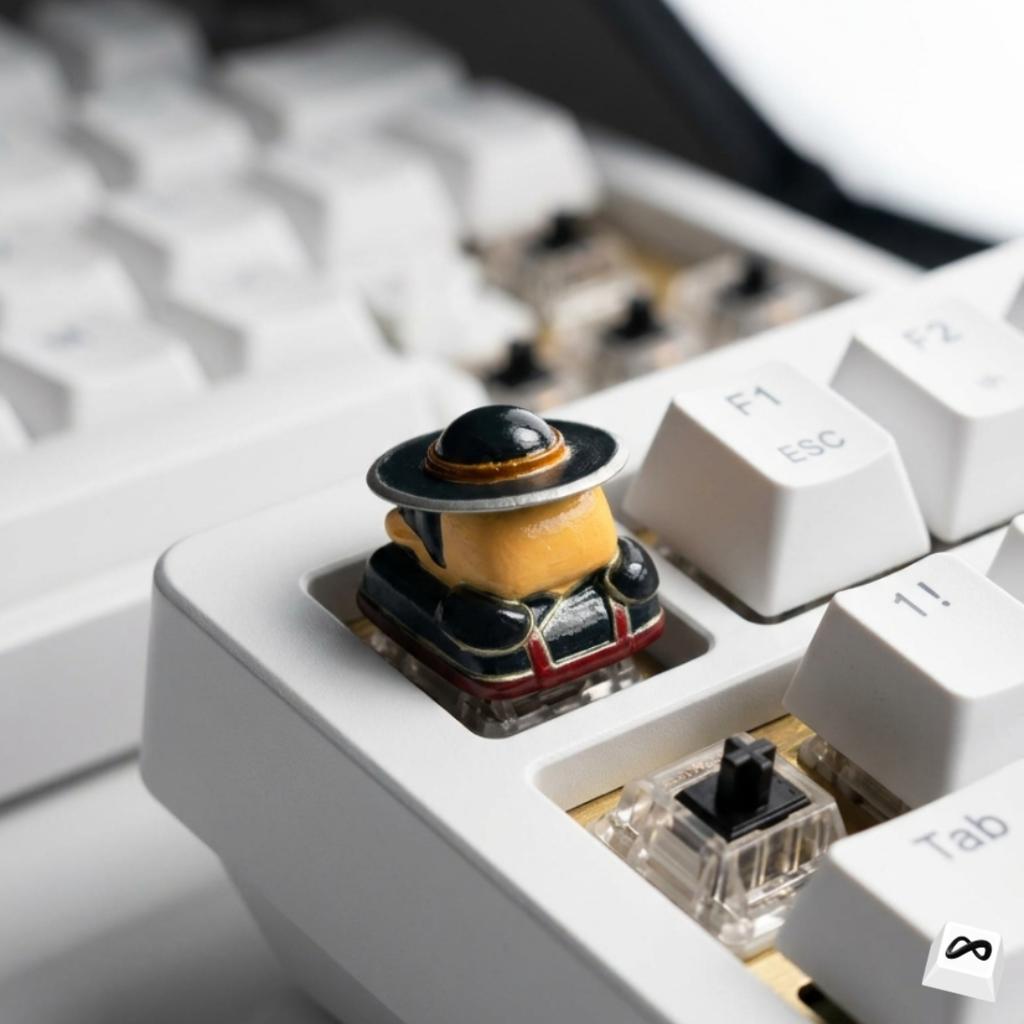 Metal Hat Warrior Keycap