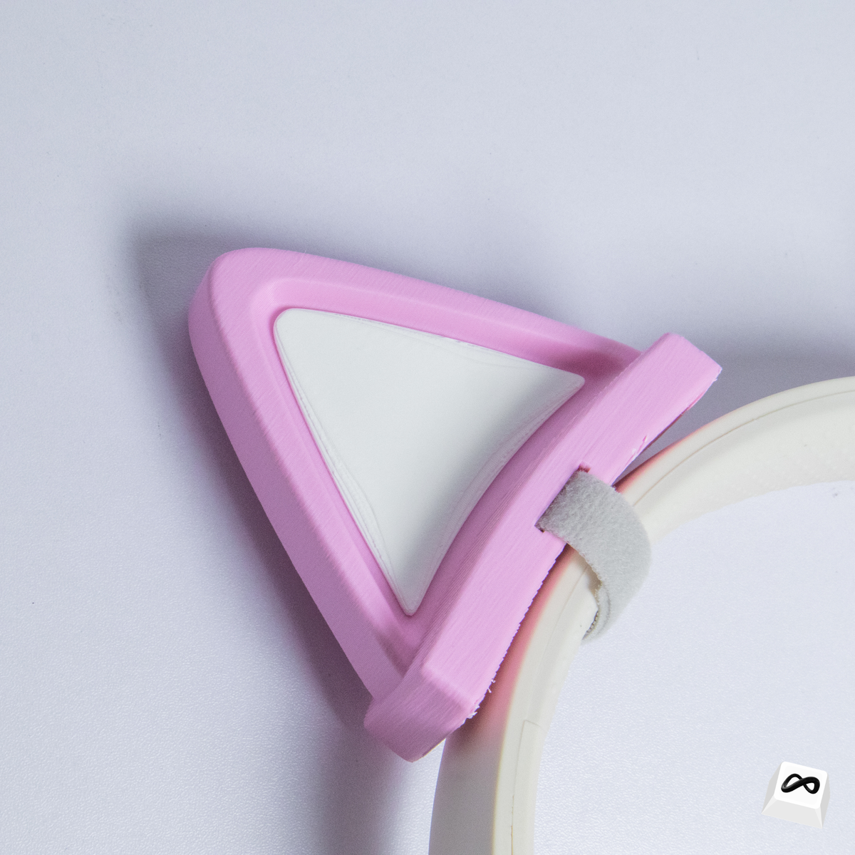 Pink Cat Ear Headphone Attachment
