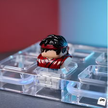 Dragon Flame Martial Artist Keycap