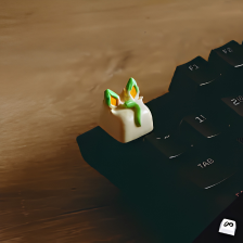 Elemental Fox Keycap
