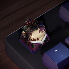 Flame Warrior Keycap