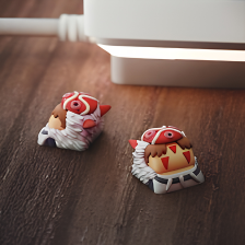 Forest Spirit Warrior Keycap