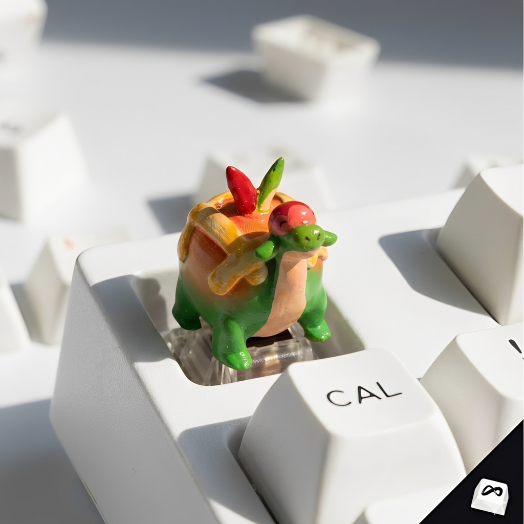 Apple Pie Dragon Keycap