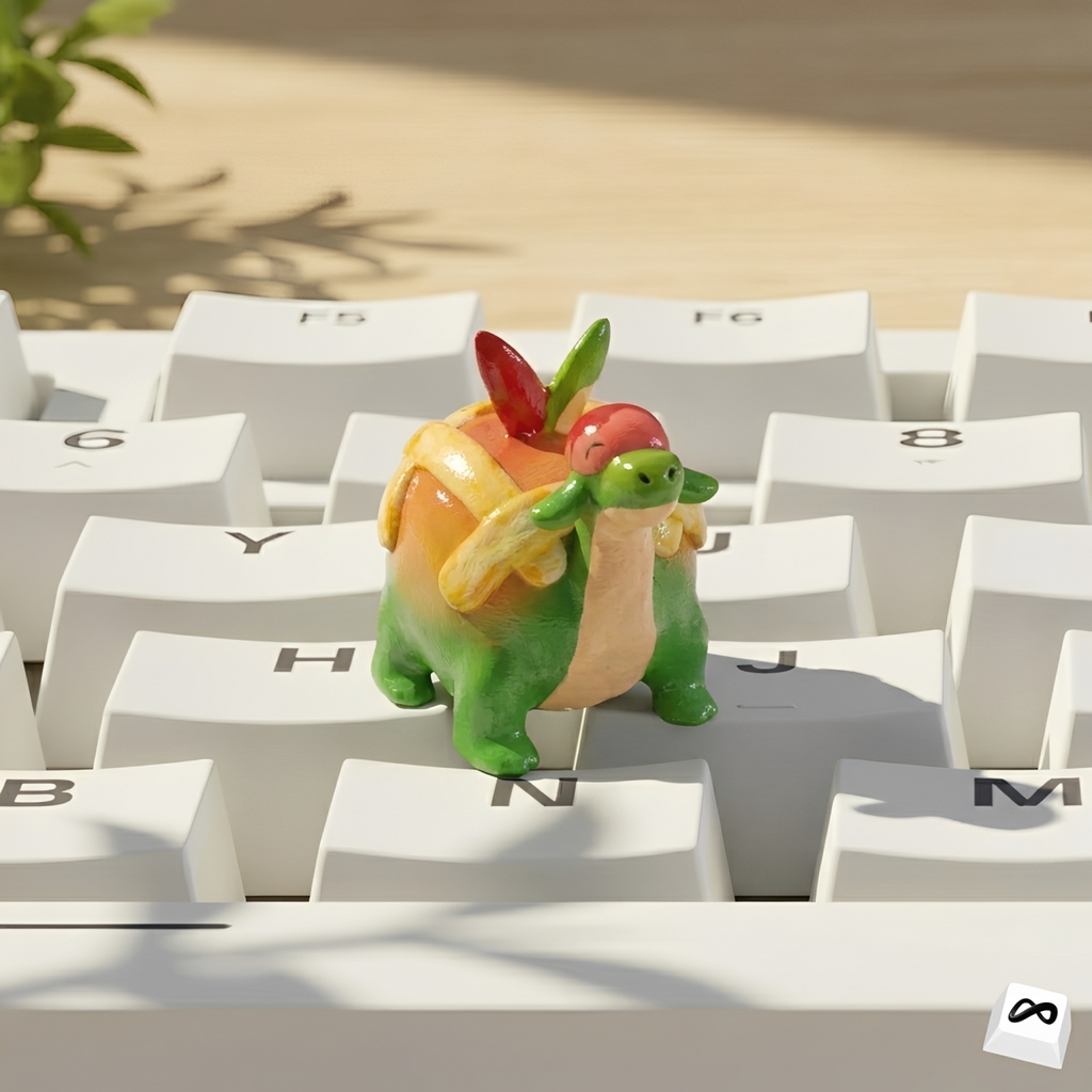 Apple Pie Dragon Keycap