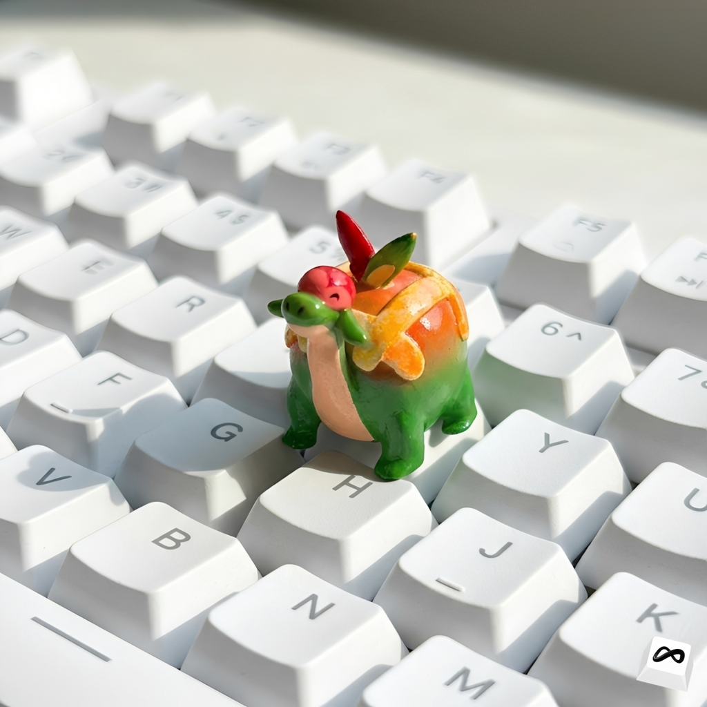 Apple Pie Dragon Keycap