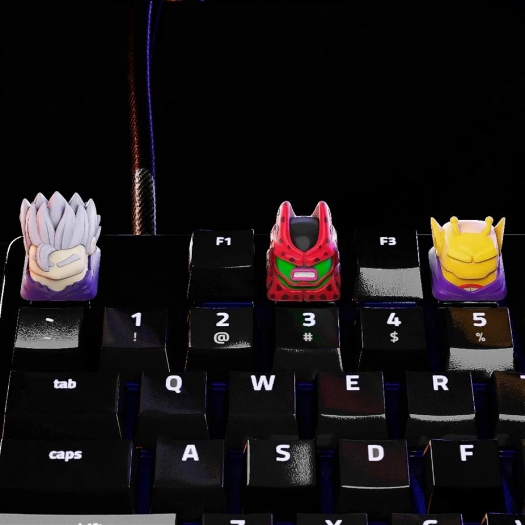 Anime Warrior Resin Keycap