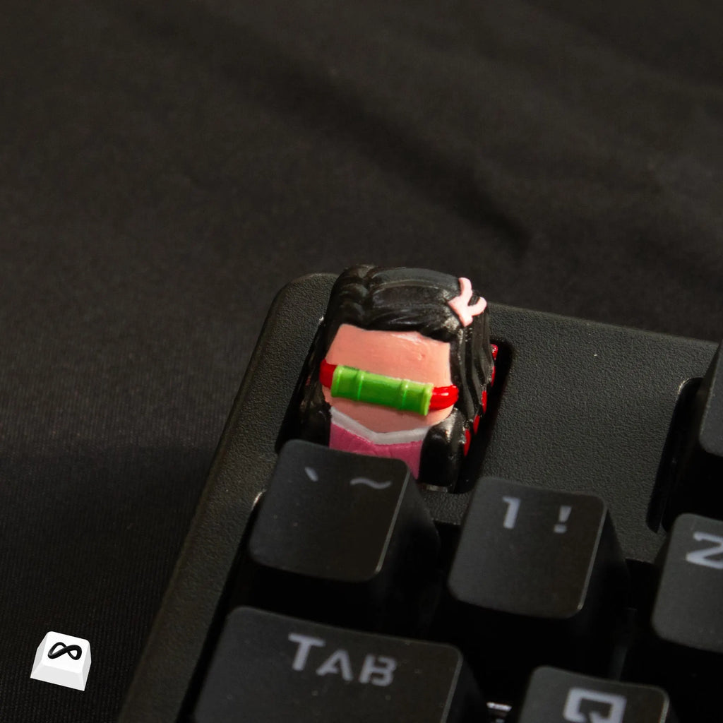 Bamboo Mouth Girl Keycap