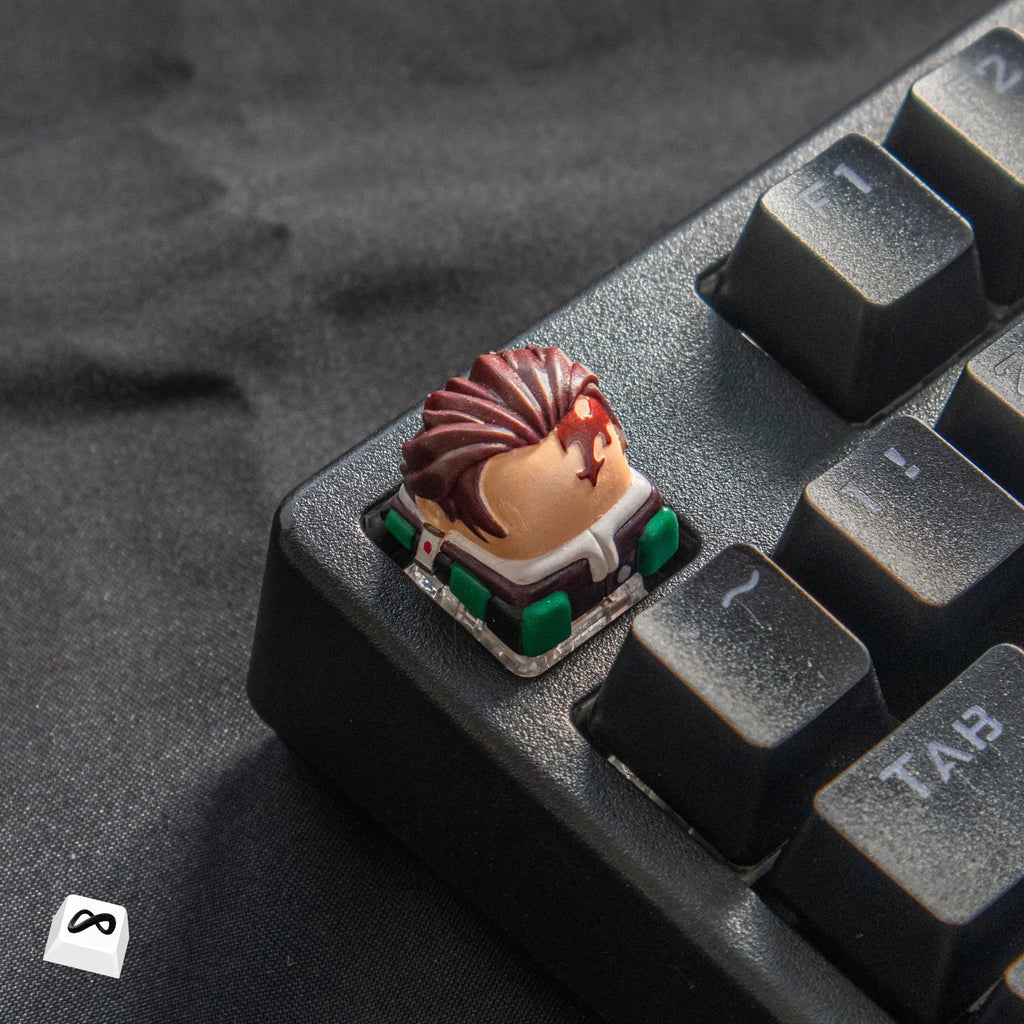 Checkered Haori Samurai Keycap