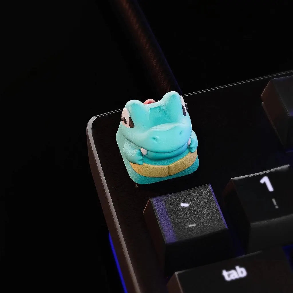 Cute Crocodile Keycap
