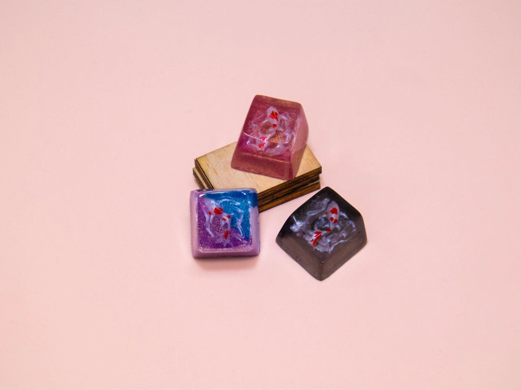 Galaxy Koi Keycap